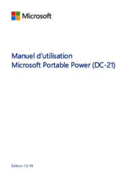 Per vedere il documento Microsoft DC-21 Manuale Utente